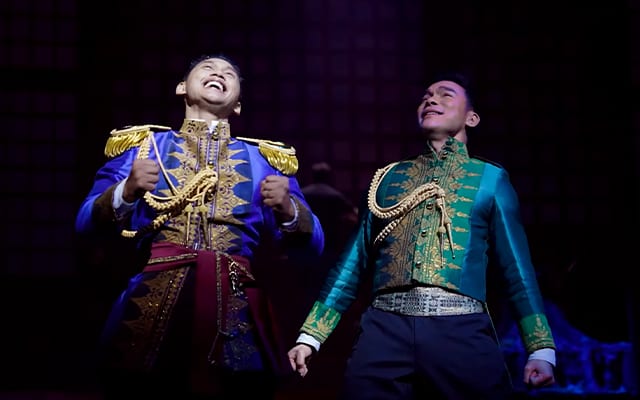 Josh Dela Cruz and Mark Bautista in Into the Woods